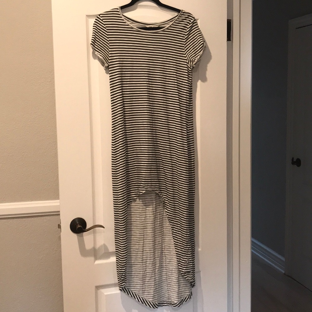 High low, striped Billabong Dress